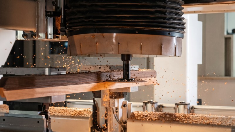 Duurzame hardhouten constructie <b>tot op de millimeter nauwkeurig</b>