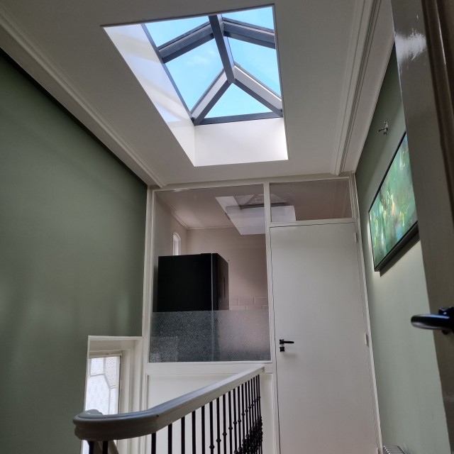 Schilddak lichtstraat
