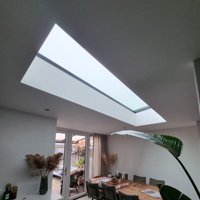 Vlakke lichtstraat