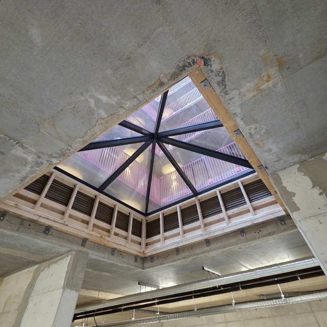 Piramide lichtstraat